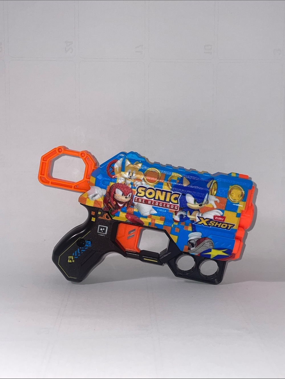 ZURU Sonic the Hedgehog X-Shot Dart Gun Toy Blaster Pre-owned Works